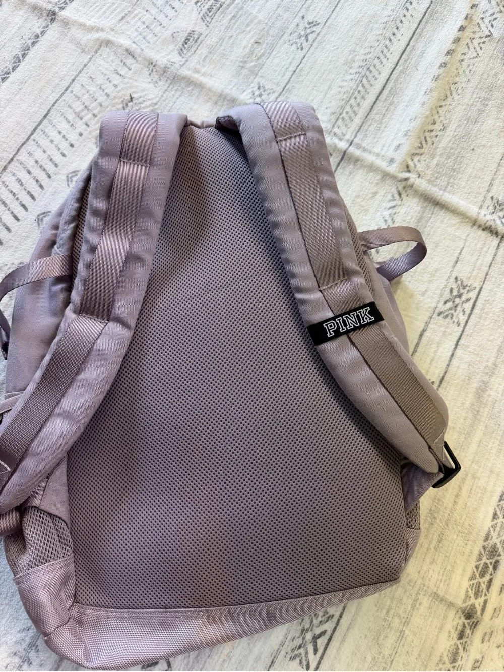 PINK Victoria's Secret Dusty Rose Logo Backpack
